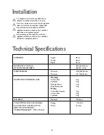 Предварительный просмотр 21 страницы John Lewis JLBIWD 1403 Instruction Manual