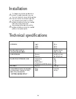 Предварительный просмотр 20 страницы John Lewis JLBIWM 1402 Instruction Manual