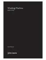 John Lewis JLBIWM1403 User Manual предпросмотр