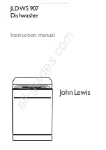 John Lewis JLDWS 907 Instruction Manual preview