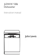 Preview for 1 page of John Lewis JLDWW 1206 Instruction Manual