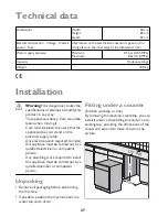 Preview for 27 page of John Lewis JLDWW 1206 Instruction Manual