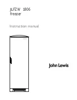 John Lewis JLFZW 1806 Instruction Manual preview