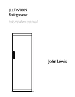 John Lewis JLLFW1809 Instruction Manual preview