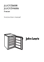 John Lewis JLUCFZS6008 Instruction Manual preview