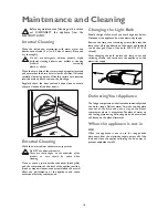 Предварительный просмотр 14 страницы John Lewis JLUCLFW6003 Instruction Manual