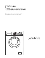 John Lewis JLWD 1406 Instruction Manual preview