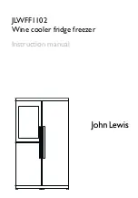 John Lewis JLWFF1102 Instruction Manual preview