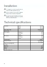 Предварительный просмотр 22 страницы John Lewis JLWFF1102 Instruction Manual