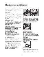 Предварительный просмотр 23 страницы John Lewis JLWM1202 Instruction Manual