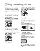 Предварительный просмотр 17 страницы John Lewis JLWM1407 Instruction Manual