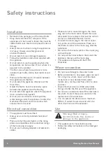 Preview for 6 page of John Lewis JLWM1417 User Manual