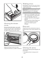 Предварительный просмотр 25 страницы John Lewis JOHN LEWIS JLWM 1604 Instruction Manual