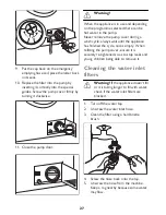 Предварительный просмотр 27 страницы John Lewis JOHN LEWIS JLWM 1604 Instruction Manual