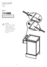 Preview for 4 page of John Lewis Lymington 1 drawer bedside 803 19302 Assembly Instructions Manual