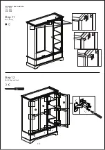 Preview for 11 page of John Lewis Lymington 3 door wardrobe Assembly Manual