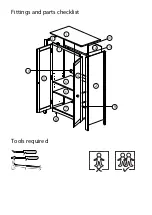 Предварительный просмотр 3 страницы John Lewis Marlow Wardrobe Instruction Manual