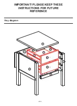 Предварительный просмотр 2 страницы John Lewis Morgan 2 Drawer Bedside 803/16408 Assembly Instructions Manual