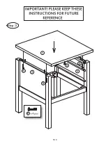 Предварительный просмотр 5 страницы John Lewis Morgan 2 Drawer Bedside 803/16408 Assembly Instructions Manual