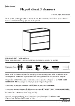 John Lewis Napoli 80310604 Manual предпросмотр