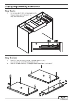 Предварительный просмотр 9 страницы John Lewis Napoli 80310606 Instructions Manual