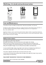 Предварительный просмотр 16 страницы John Lewis Napoli 80310606 Instructions Manual