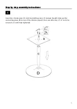 Preview for 3 page of John Lewis Pearl 811 21042 Assembly Instructions