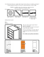 Предварительный просмотр 9 страницы John Lewis Rachel chest of drawers Instruction Manual