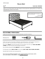 John Lewis Rouen Bed Instructions Manual предпросмотр