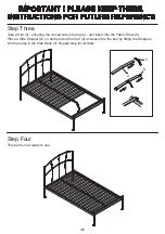 Preview for 4 page of John Lewis Silentnight 803/67101 Instructions