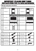 Предварительный просмотр 2 страницы John Lewis Silentnight Oscar Bunk Bed 803/63201 Aassembly Instructions