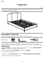 Предварительный просмотр 1 страницы John Lewis Twiggy Bed Quick Start Manual