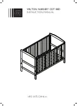 John Lewis WILTON NURSERY COT BED Instruction Manual предпросмотр