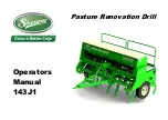 John Shearer Pasture Renovation Drill Operator'S Manual preview