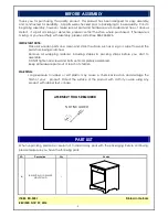 Preview for 2 page of John Thomas BD-5001 Assembly Instructions