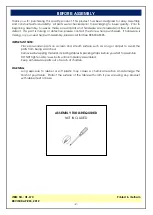 Preview for 2 page of John Thomas OF-67X Assembly Instructions