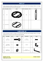 Предварительный просмотр 3 страницы John Thomas OT-15CR Assembly Instructions Manual