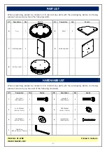 Предварительный просмотр 3 страницы John Thomas OT-47ER Assembly Instructions