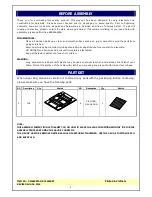 Preview for 2 page of John Thomas T-3248XBT Assembly Instructions