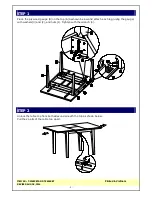 Preview for 3 page of John Thomas T-3248XBT Assembly Instructions