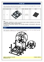 Предварительный просмотр 3 страницы John Thomas T-3636XBT Assembly Instructions Manual