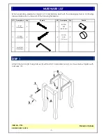 Preview for 3 page of John Thomas TT30 Assembly Instructions