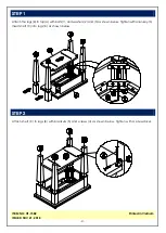 Предварительный просмотр 4 страницы John Thomas VISTA OT-15E2 Assembly Instructions