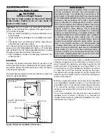 Preview for 5 page of John Wood 324334-001 Installation And Operating Instructions Manual