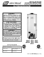 John Wood JW317 Installation And Operating Instructions Manual предпросмотр