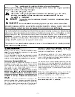 Preview for 3 page of John Wood JW317 Installation And Operating Instructions Manual