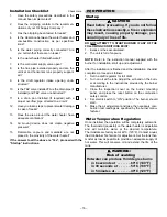 Preview for 16 page of John Wood JW317 Installation And Operating Instructions Manual