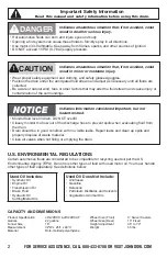 Preview for 2 page of John JDI-22DCX User Manual