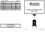 JohnDow Industries JDI-16DC-E Operator'S Manual предпросмотр