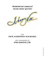 Preview for 40 page of Johnny Vac JVC85BCT User Manual